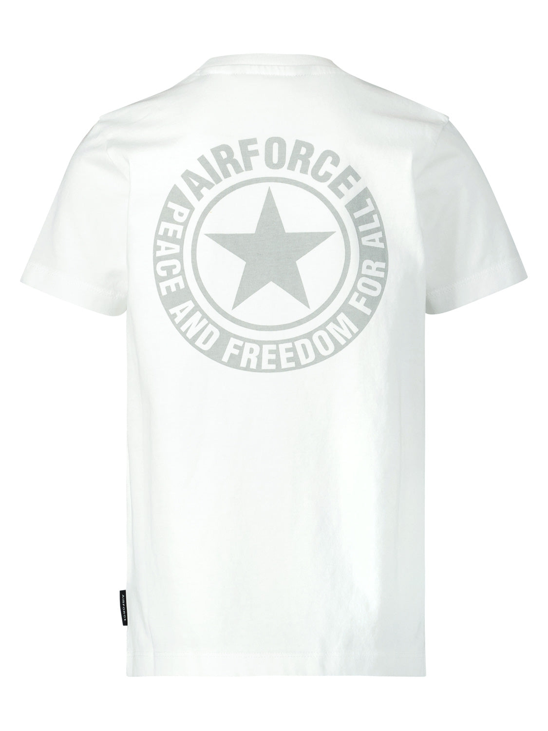 Airforce Kids t-shirt White in White 6700043775-4.jpg | NICKIS.com