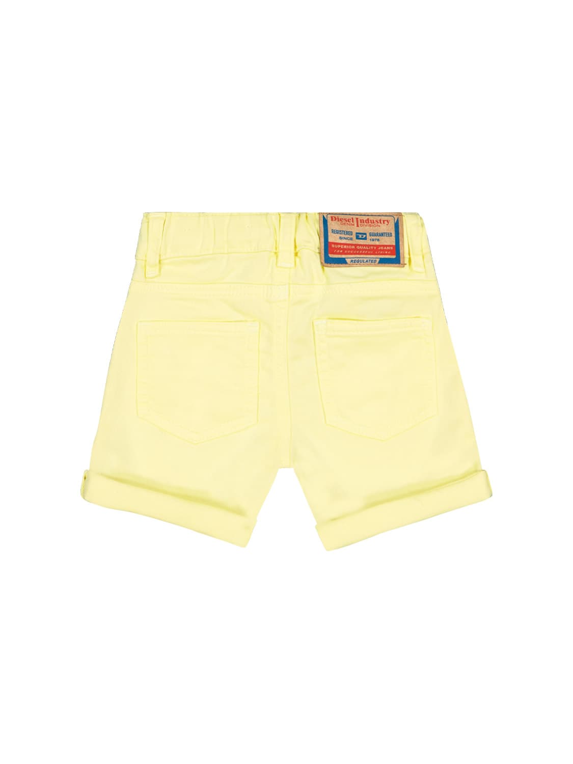 Diesel Kids Shorts Yellow in Yellow 6700065991-5.jpg | NICKIS.com