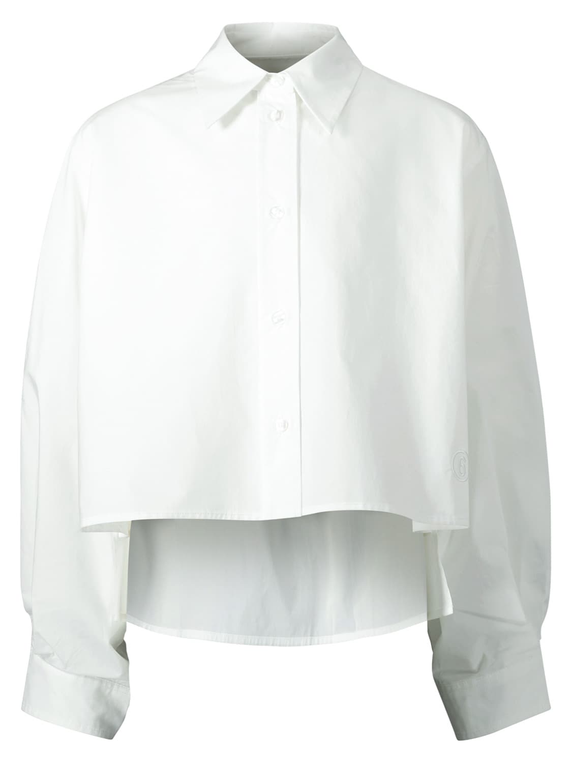 MM6 Maison Margiela Kids blouse White in White 6700070275-1.jpg | NICKIS.com