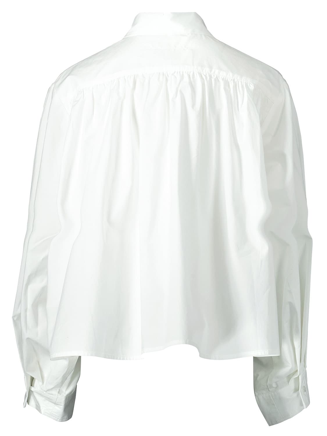 MM6 Maison Margiela Kids blouse White in White 6700070275-4.jpg | NICKIS.com