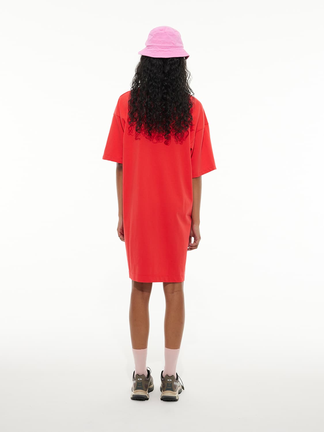 LES COYOTES DE PARIS Kids dress Red in Red 6700149614-8.jpg | NICKIS.com