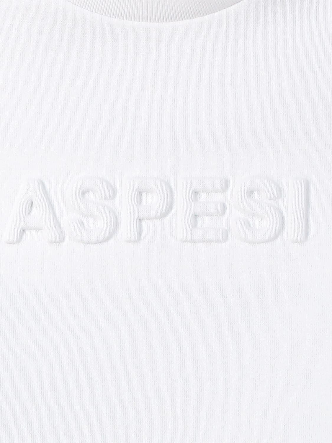 Aspesi Kids Sweatshirt White in White 6700161509-5.jpg | NICKIS.com