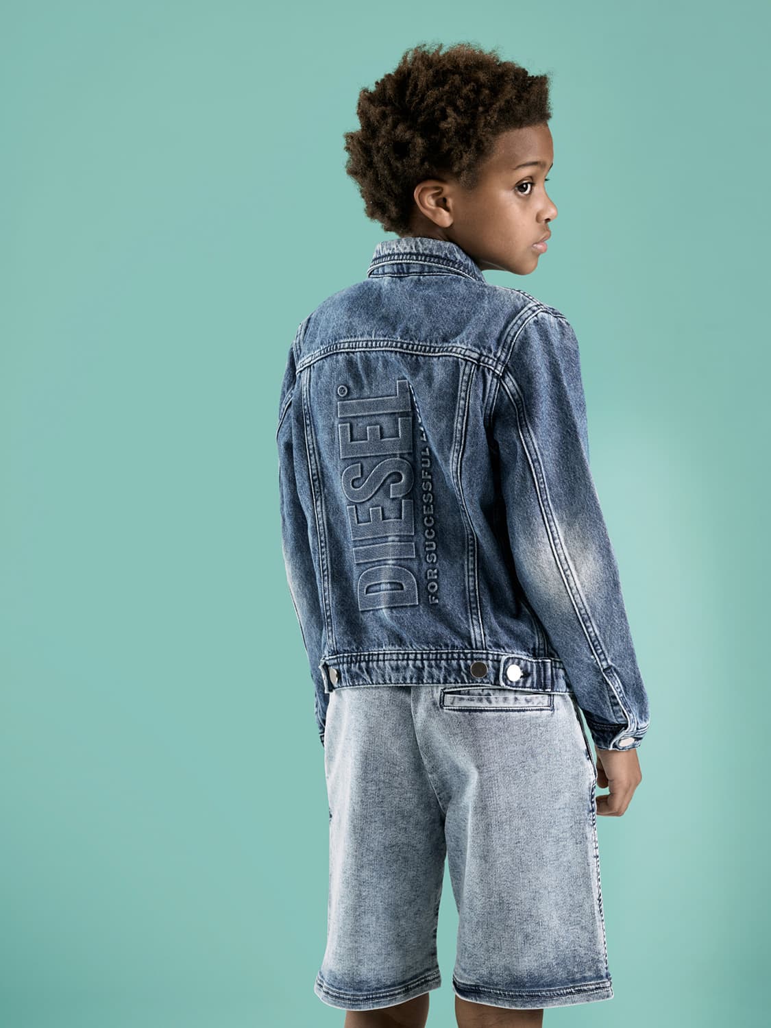 Diesel Kids jacket Blue in Blue 6700247365-2.jpg | NICKIS.com