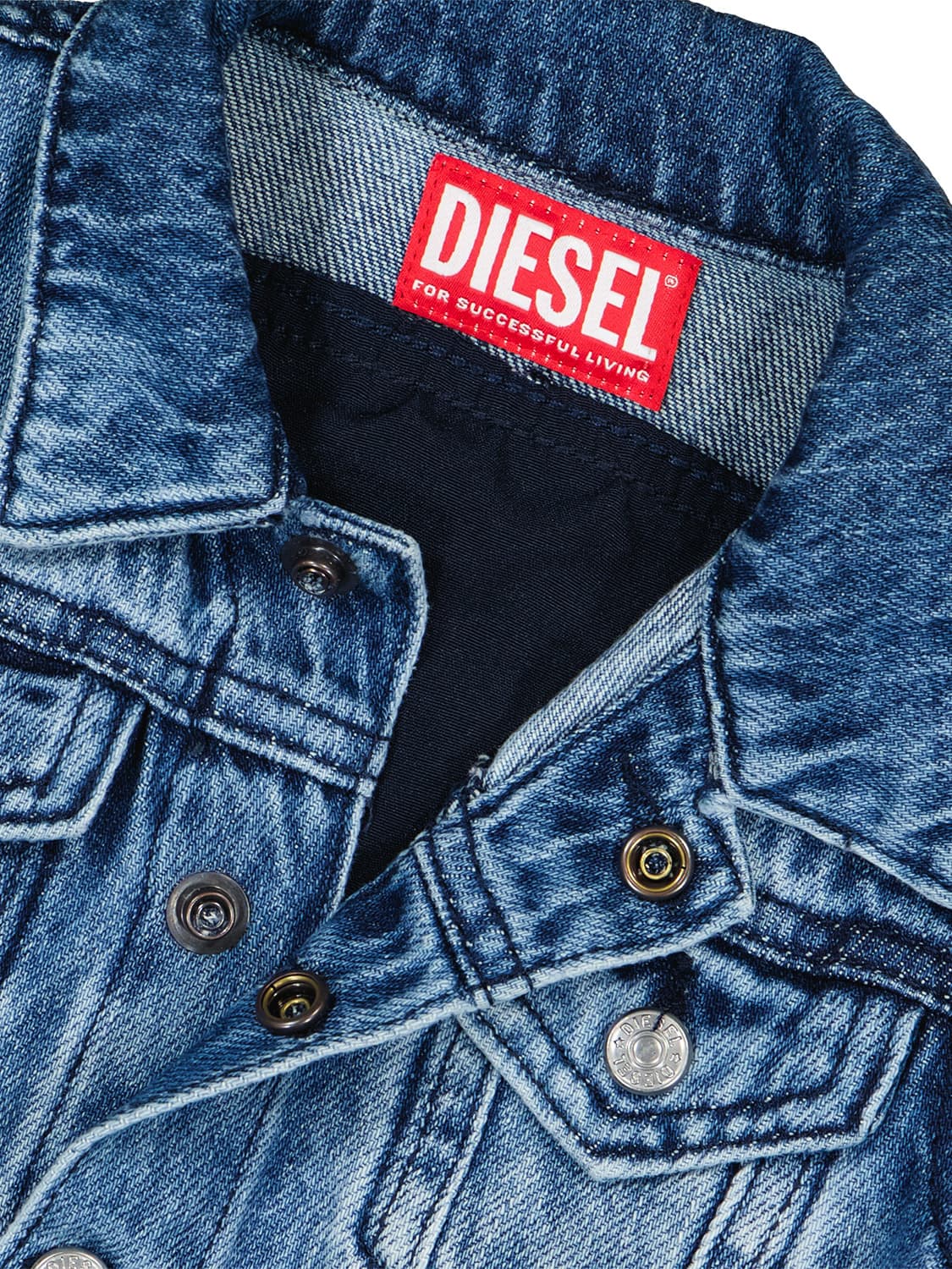 Diesel Kids jacket Blue in Blue 6700340312-4.jpg | NICKIS.com