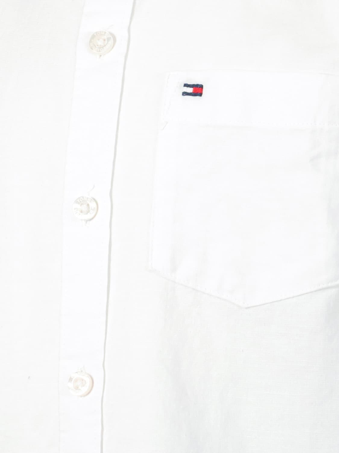 Tommy Hilfiger Kids shirt Hemp Relaxed White in White 6700469733-6.jpg | NICKIS.com