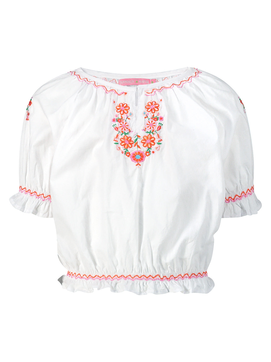 Spinach Mafia Kids blouse White in White 6700497944-1.jpg | NICKIS.com