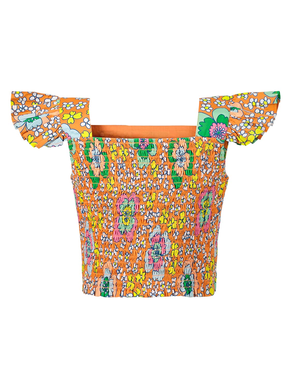 Stella McCartney Kids Kids top Orange in Orange 6700570566-4.jpg | NICKIS.com