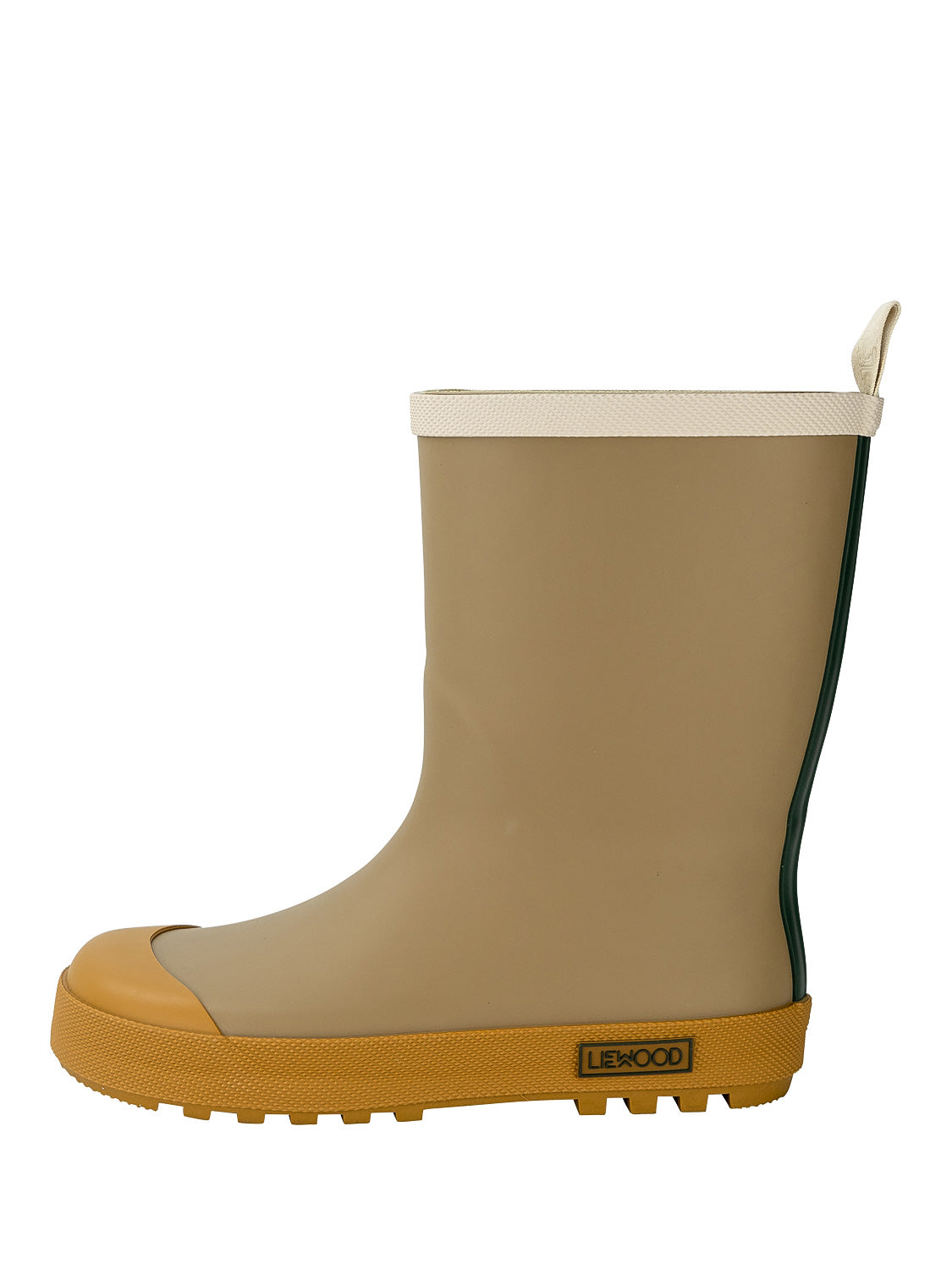 LIEWOOD Kids Wellingtons River Khaki in Khaki 6700573523-1.jpg | NICKIS.com