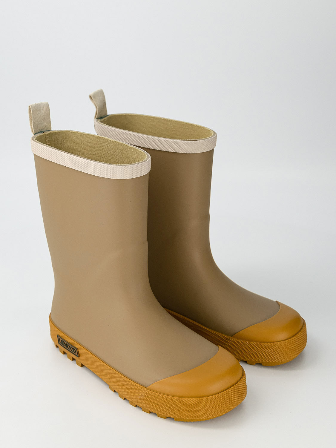 LIEWOOD Kids Wellingtons River Khaki in Khaki 6700573523-5.jpg | NICKIS.com