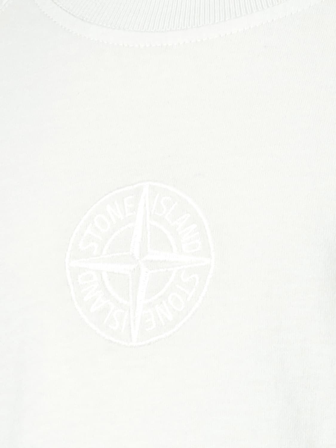 STONE ISLAND JUNIOR Kids long-sleeve Grey in Grey 6700604063-6.jpg | NICKIS.com