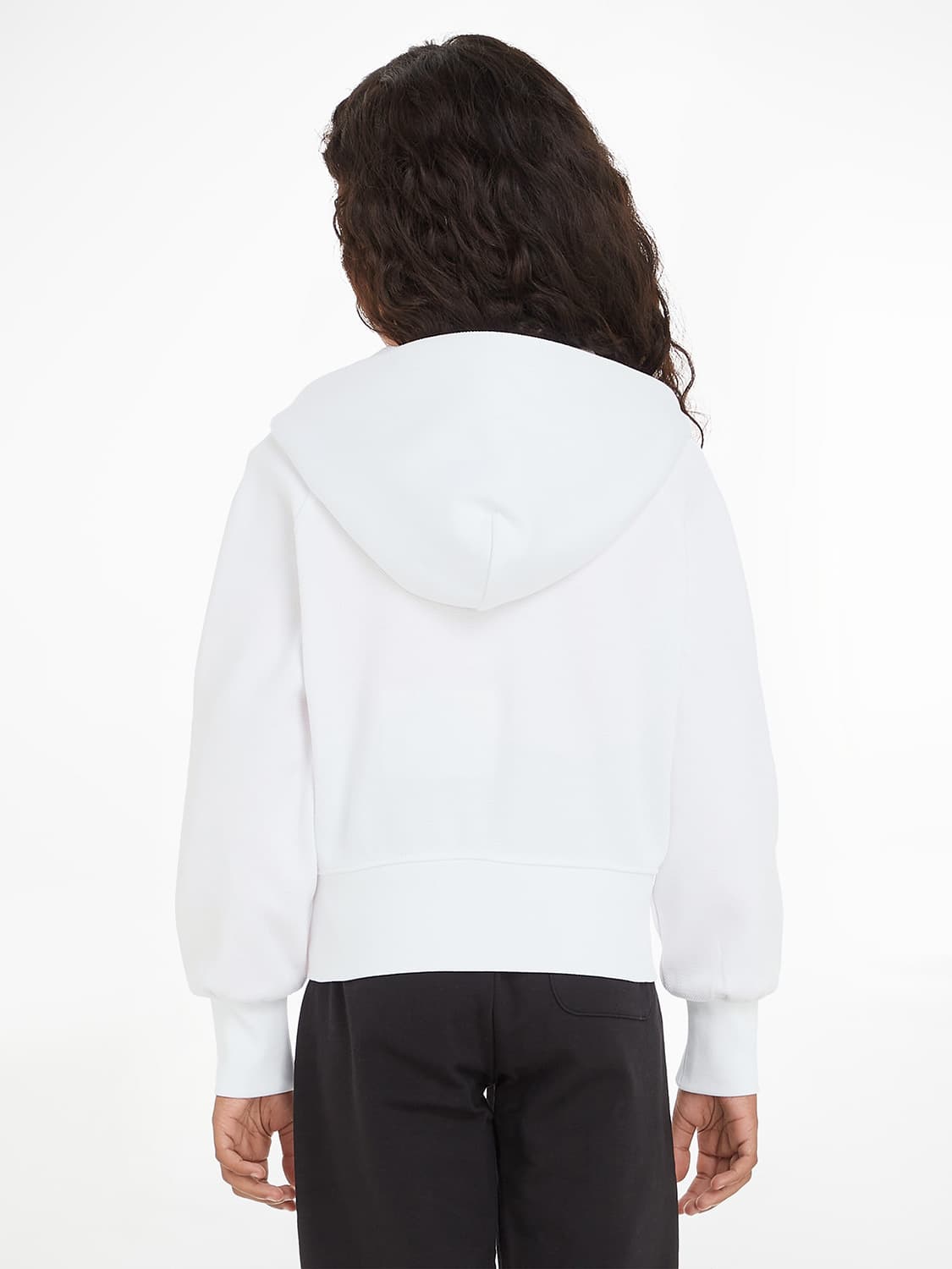 Calvin Klein Kids Sweat Jacket White in White 6700695476-3.jpg | NICKIS.com