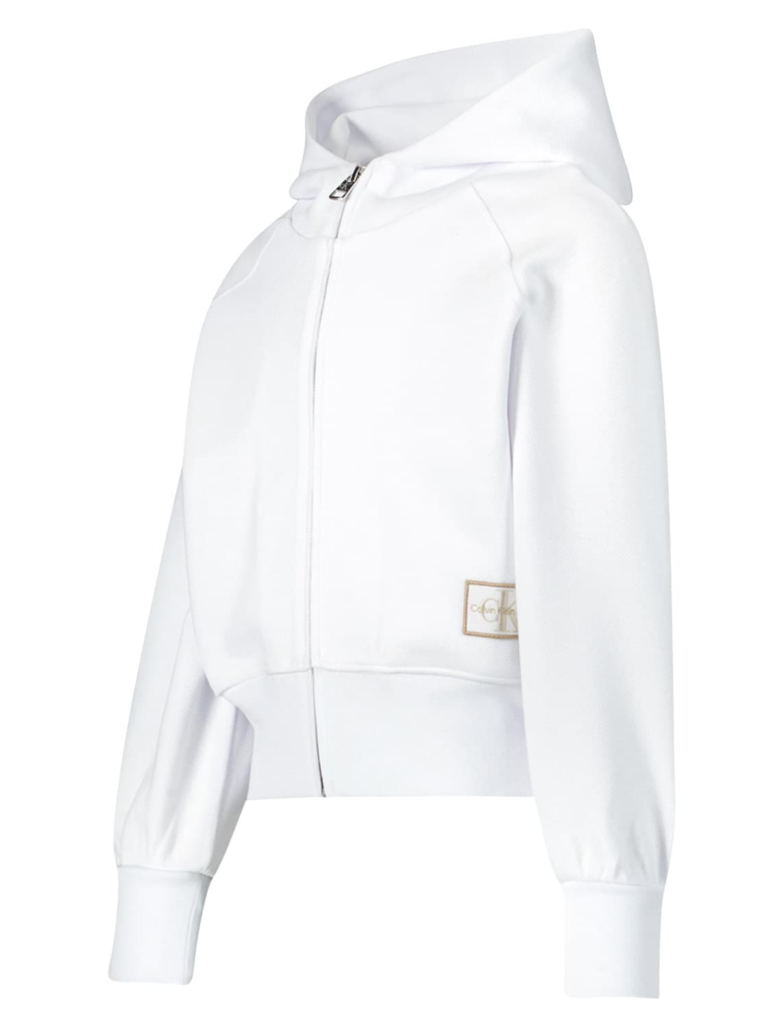 Calvin Klein Kids Sweat Jacket White in White 6700695476-4.jpg | NICKIS.com