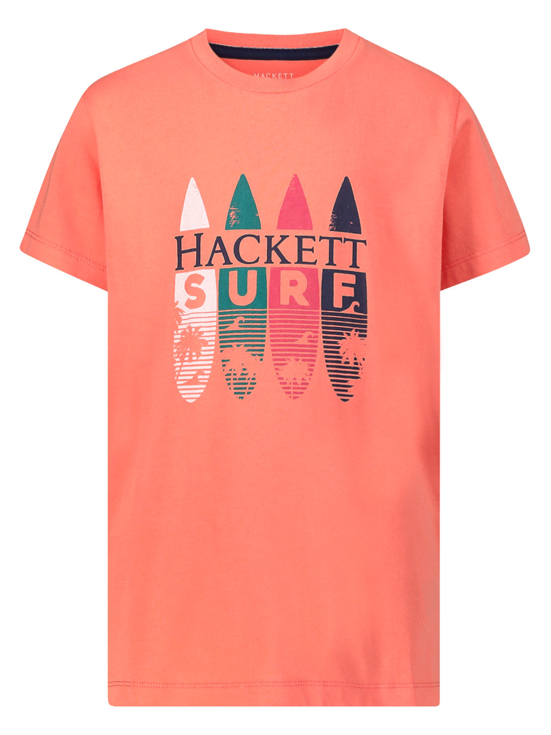 Hackett London Kids t-shirt Coral in Coral 6700779221-1.jpg | NICKIS.com