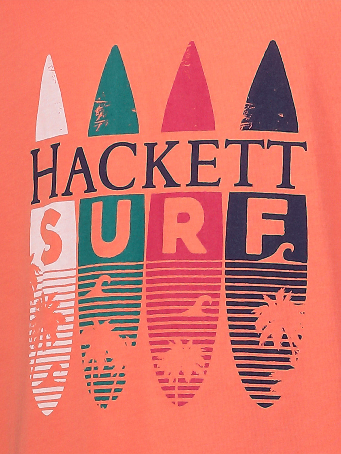 Hackett London Kids t-shirt Coral in Coral 6700779221-5.jpg | NICKIS.com