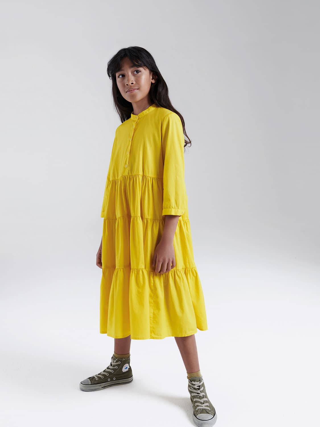 Aspesi Kids dress Yellow in Yellow 6700803624-2.jpg | NICKIS.com