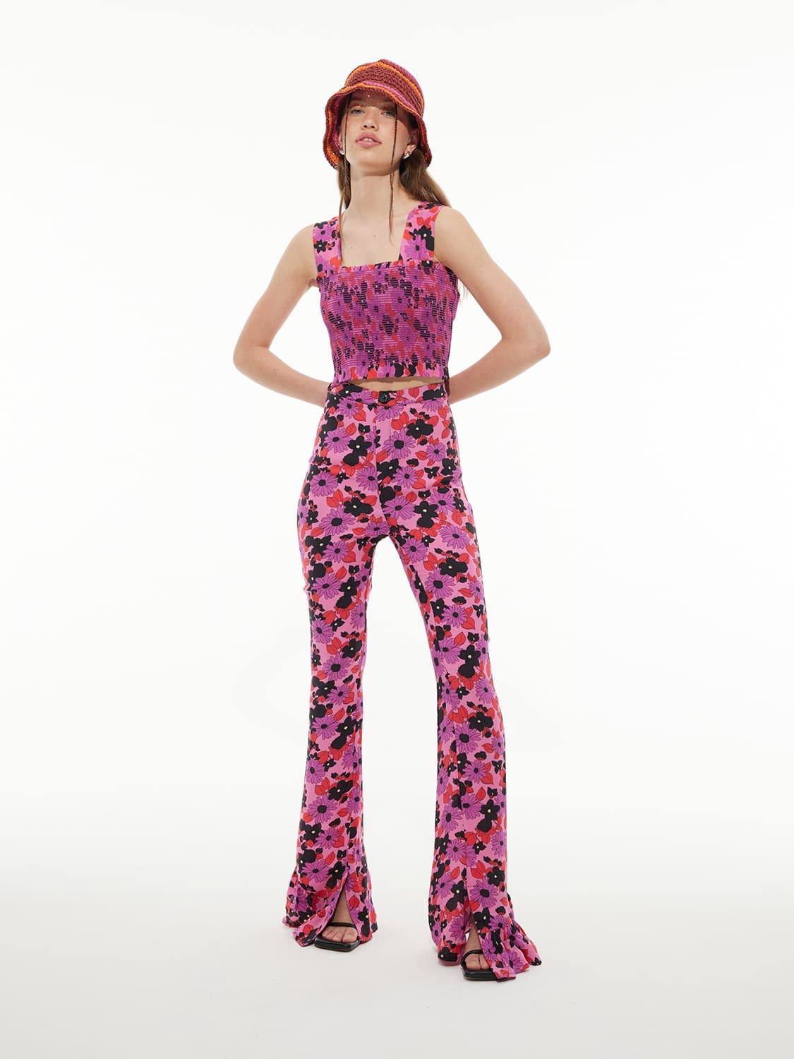 LES COYOTES DE PARIS Kids pants Fuchsia in Fuchsia 6700836134-2.jpg | NICKIS.com