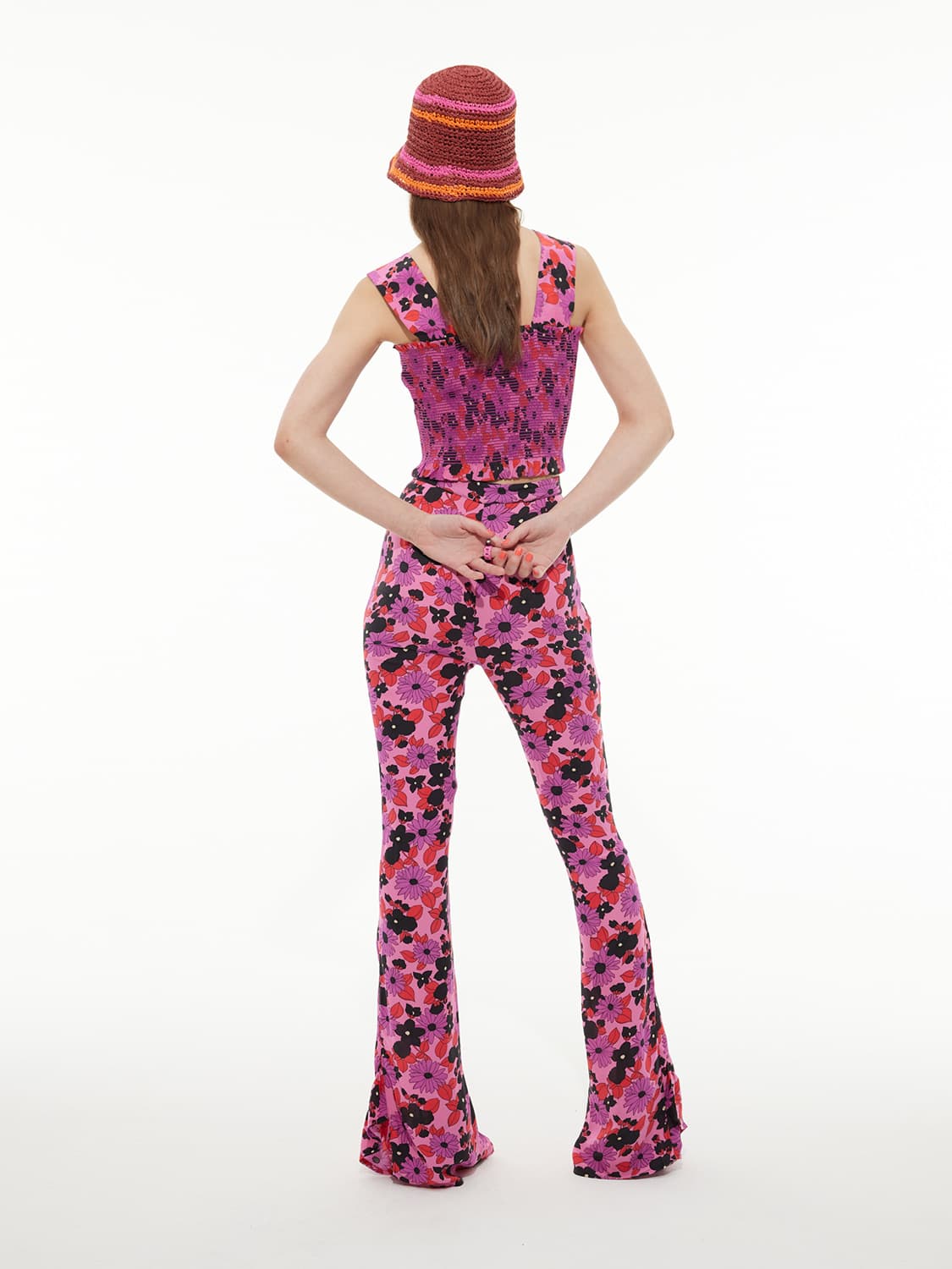 LES COYOTES DE PARIS Kids pants Fuchsia in Fuchsia 6700836134-9.jpg | NICKIS.com