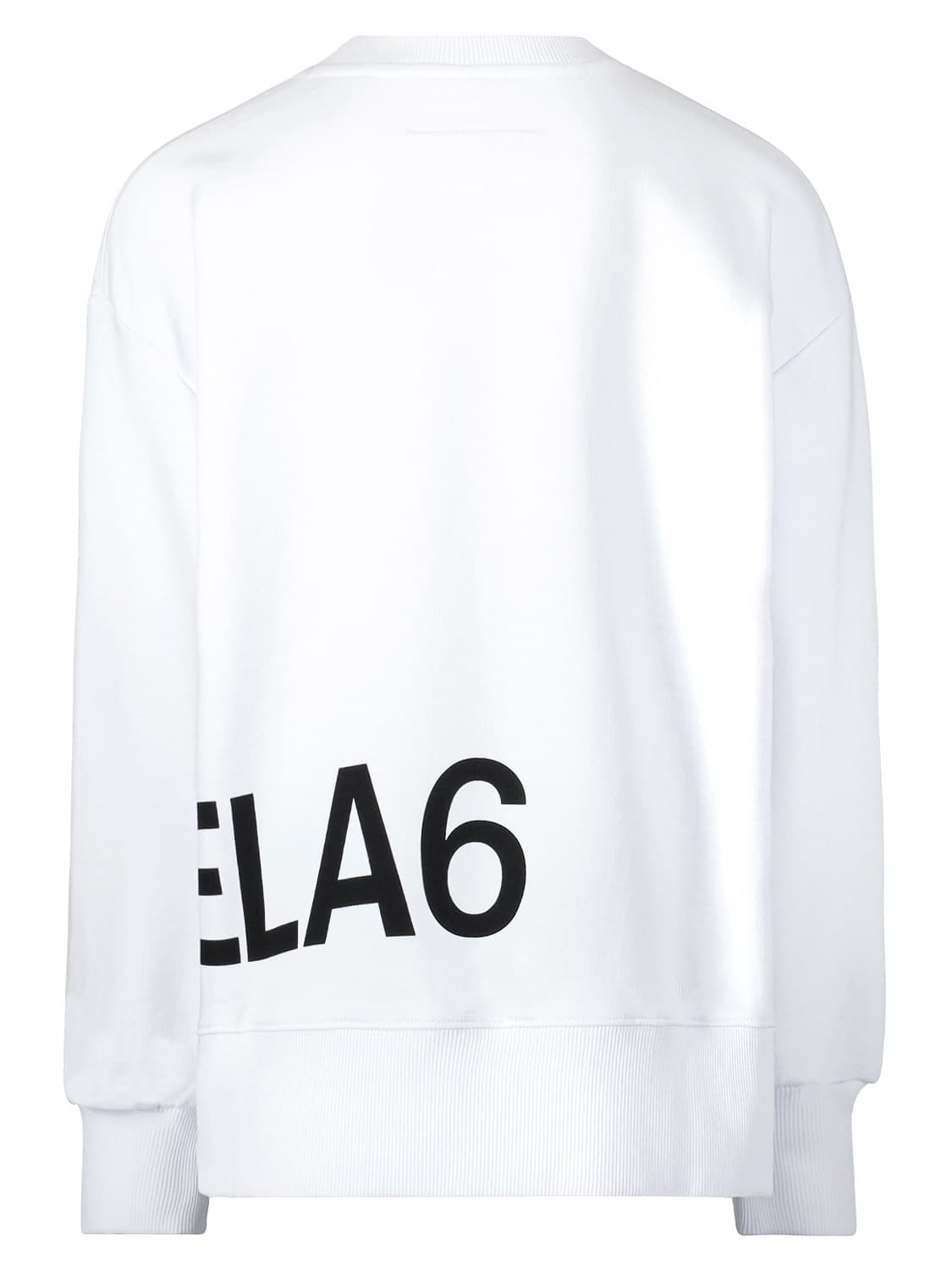 MM6 Maison Margiela Kids Sweatshirt White in White 6700836366-4.jpg | NICKIS.com