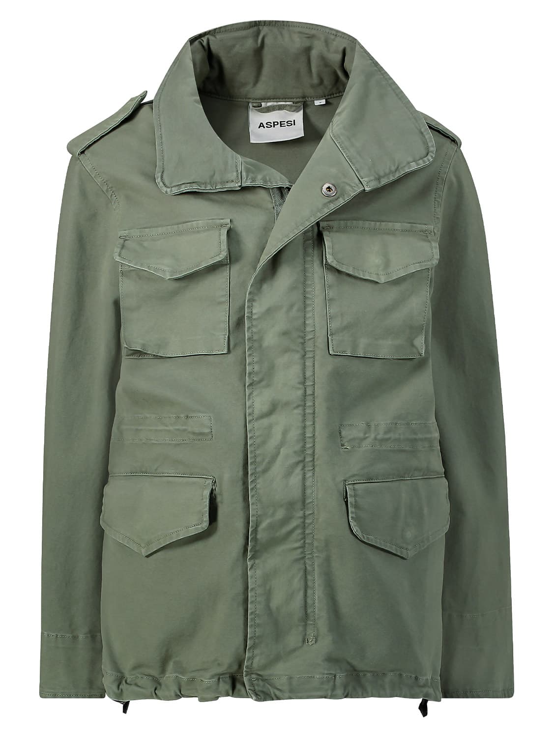 Aspesi Kids jacket Olive Green in Olive Green 6700855694-4.jpg | NICKIS.com