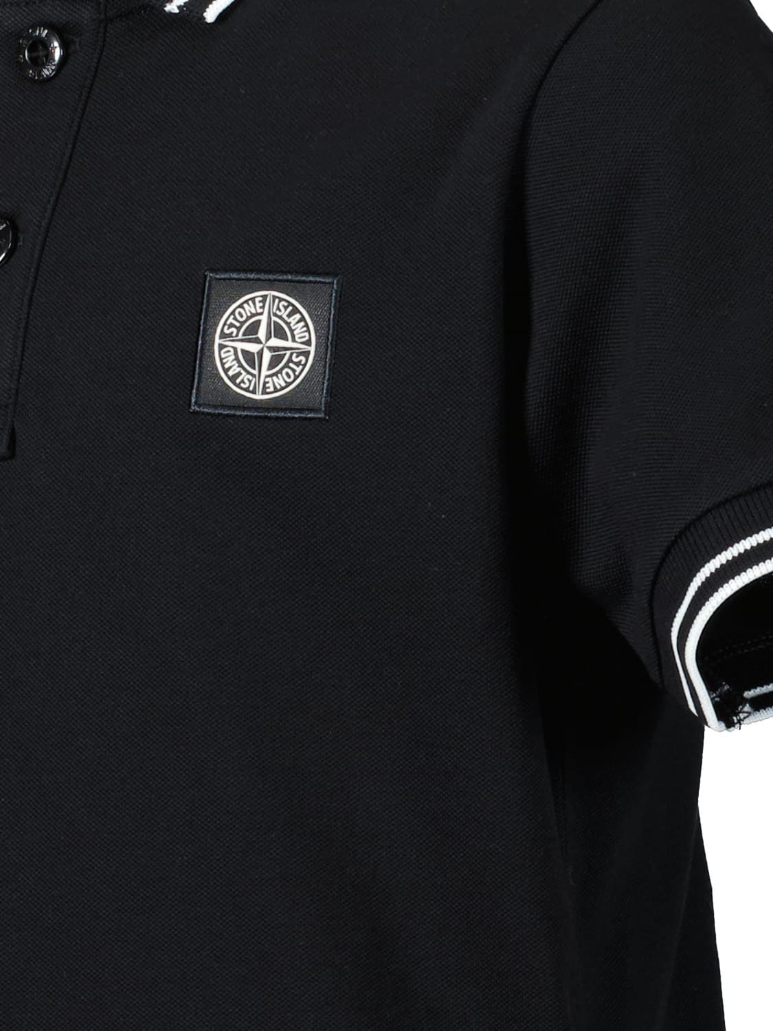 STONE ISLAND JUNIOR Kids Polo Shirt  in  6700963555-6.jpg | NICKIS.com