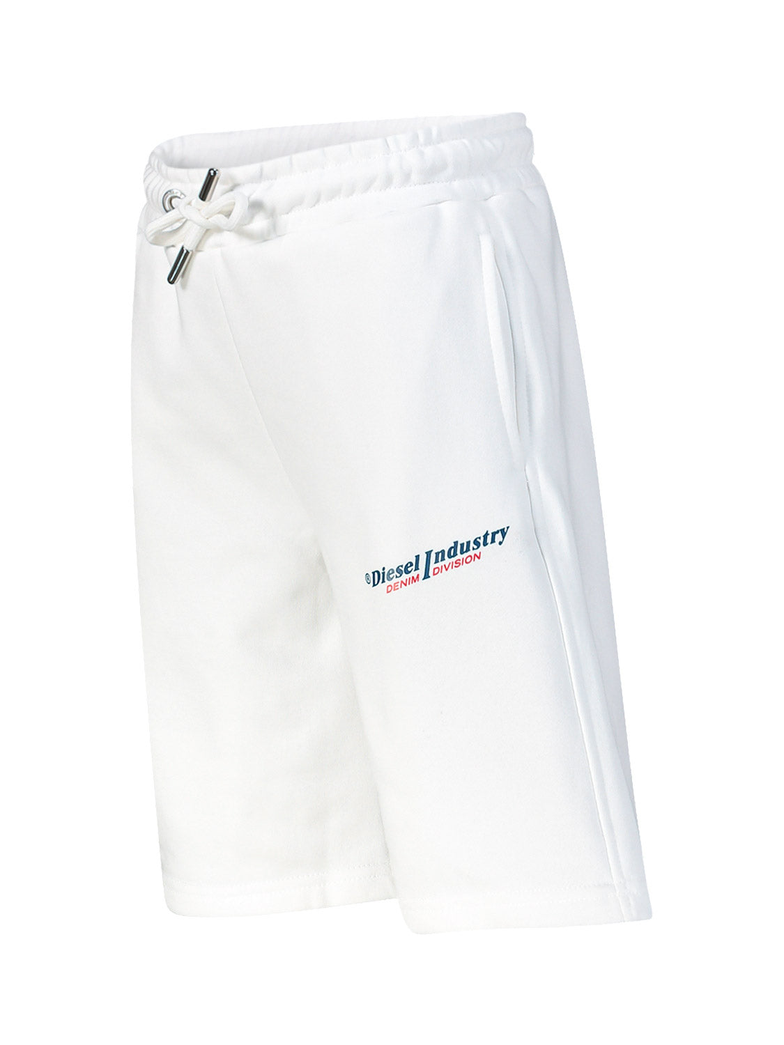 Diesel Kids Shorts White in White 6701017296-4.jpg | NICKIS.com