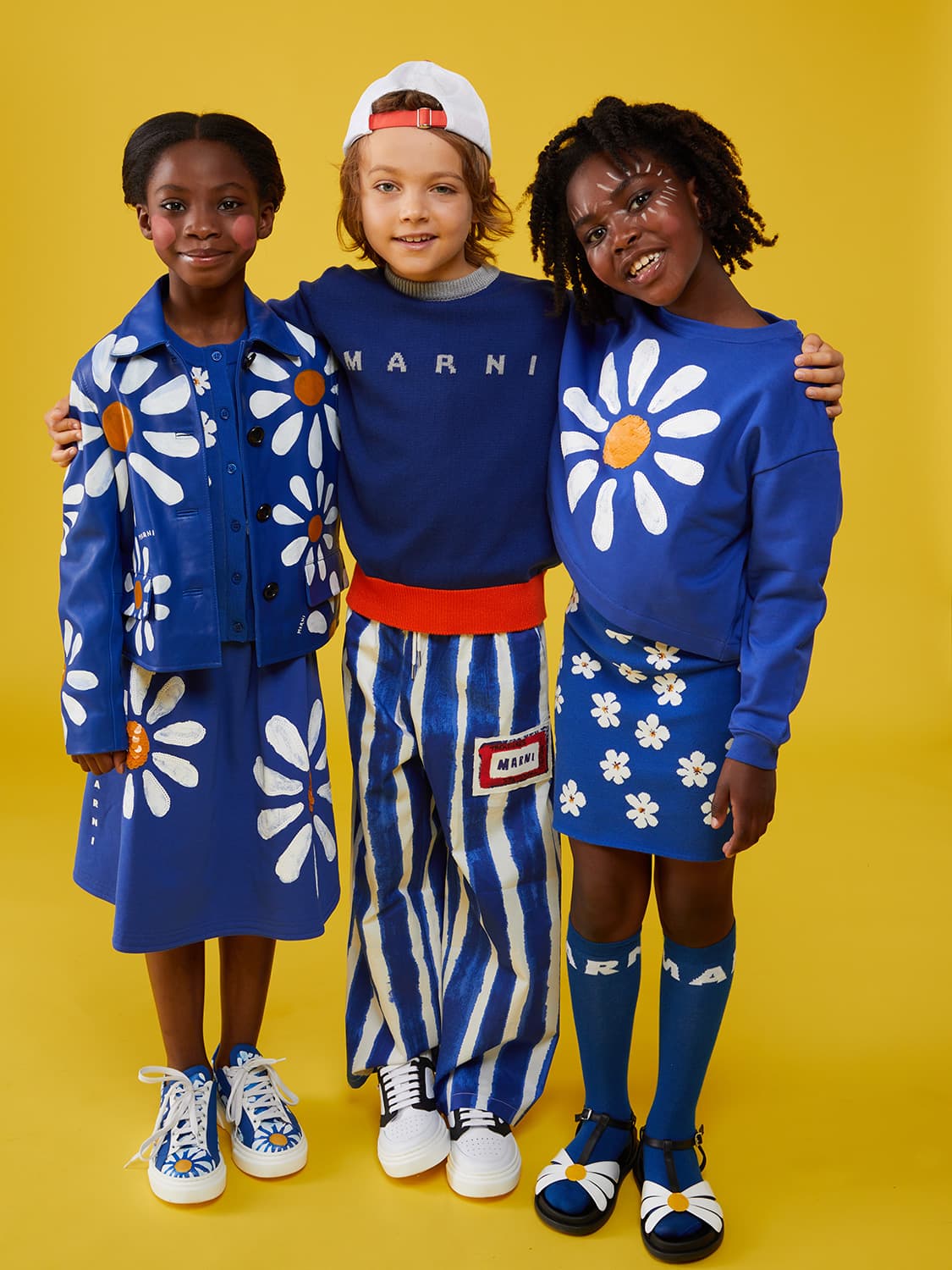 Marni Kids skirt Blue in Blue 6701072035-2.jpg | NICKIS.com