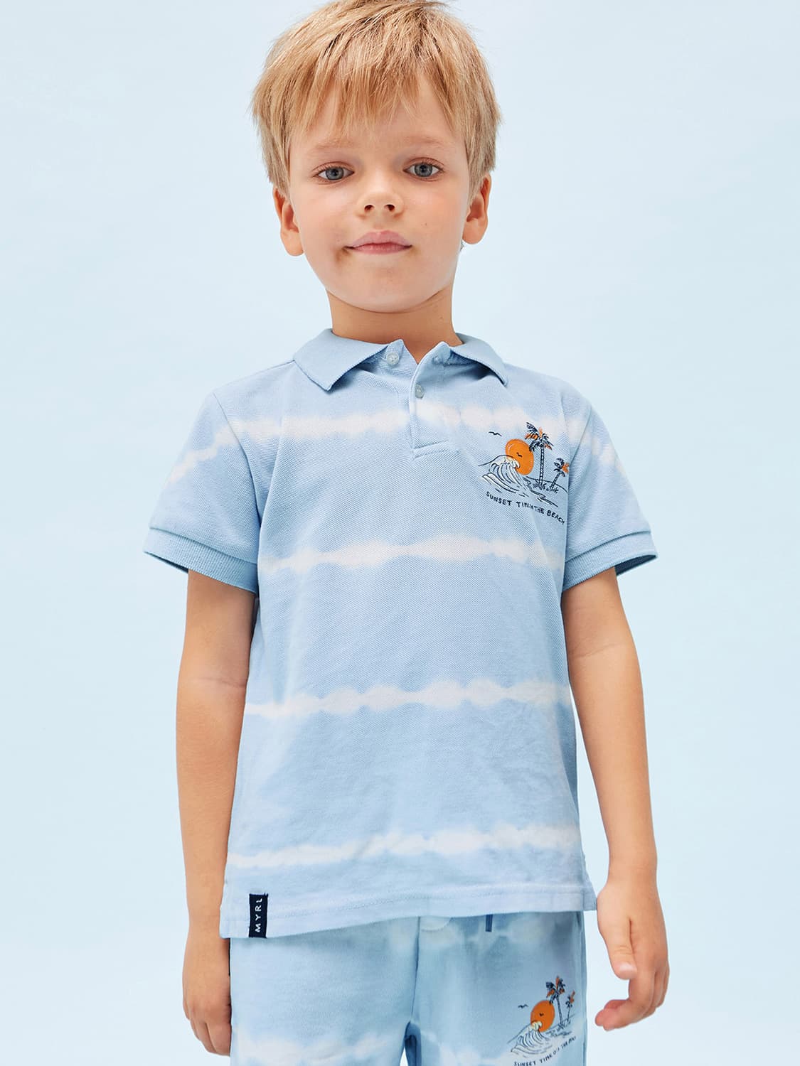 Mayoral Kids Polo Shirt  in  6701171107-2.jpg | NICKIS.com