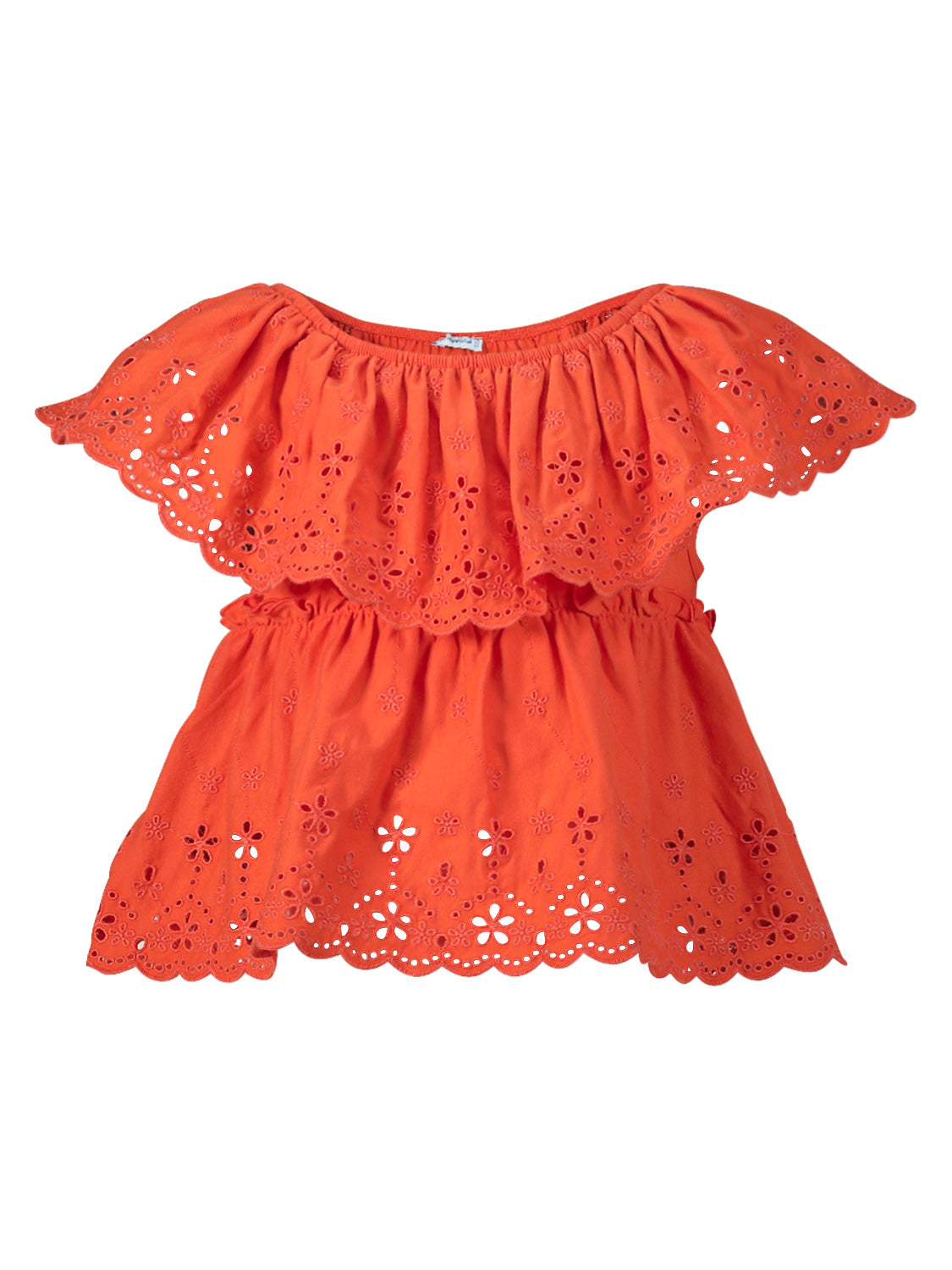 Mayoral Kids blouse Orange in Orange 6701237266-1.jpg | NICKIS.com