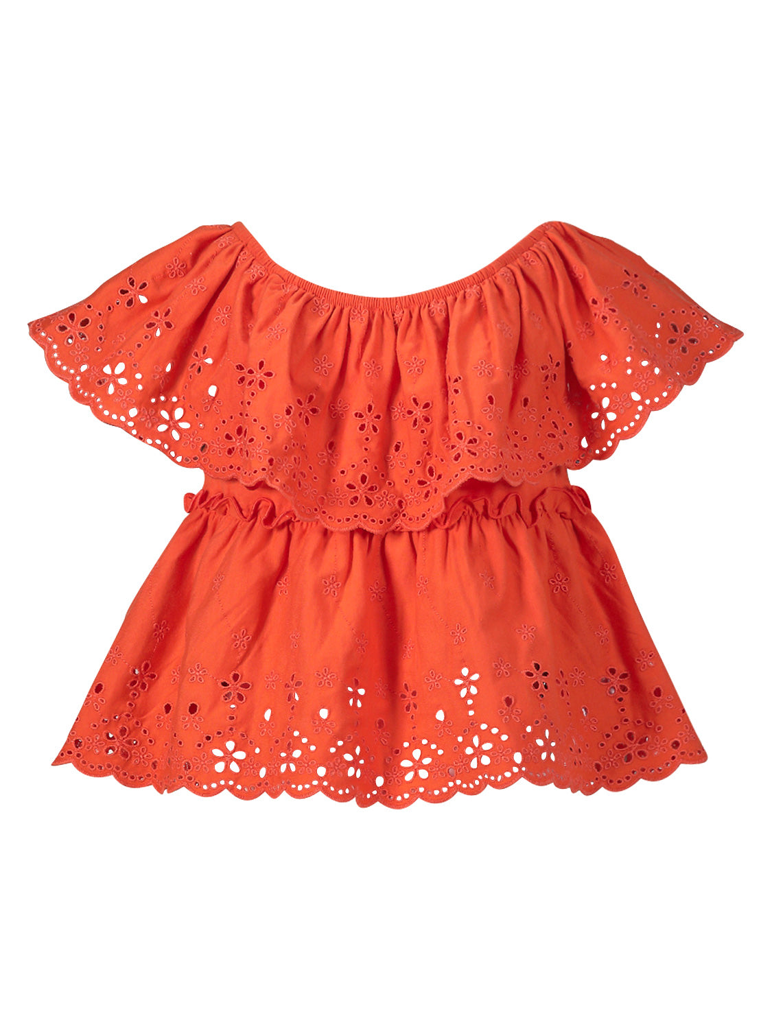 Mayoral Kids blouse Orange in Orange 6701237266-4.jpg | NICKIS.com