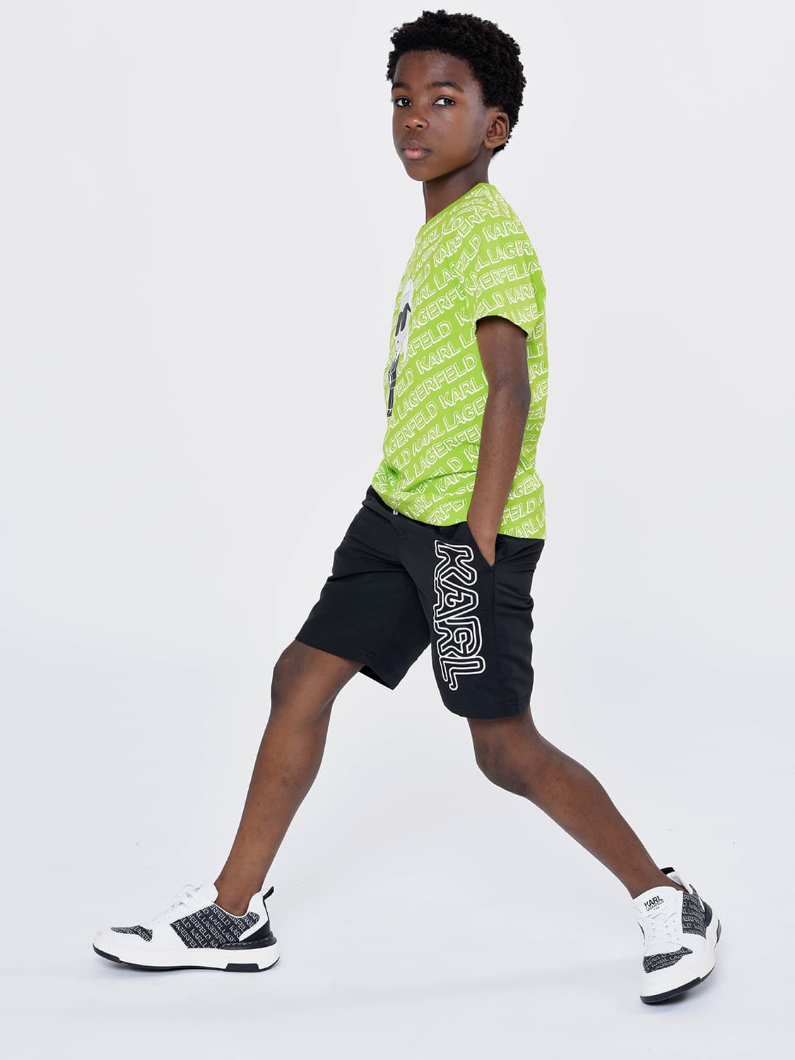 Karl Lagerfeld Kids swim shorts  in  6701407656-2.jpg | NICKIS.com