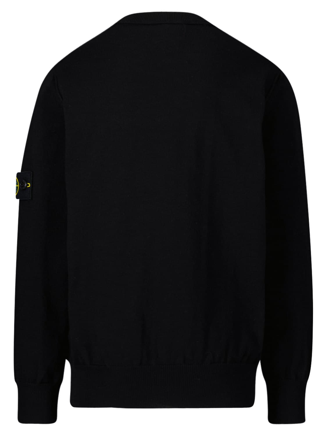 Black stone island sweatshirt junior on sale