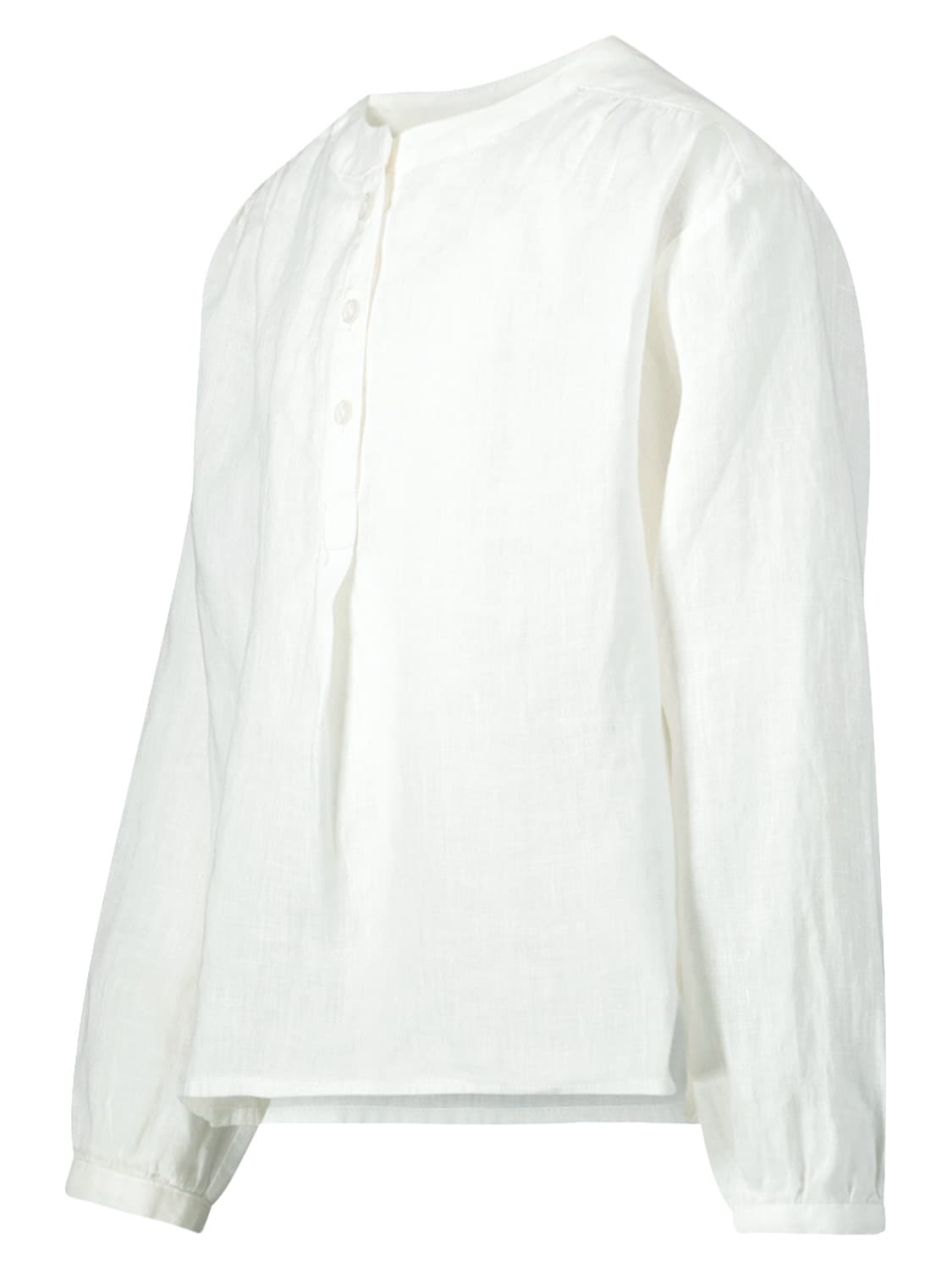 Ecoalf Kids blouse Frideralf White in White 6701497501-4.jpg | NICKIS.com