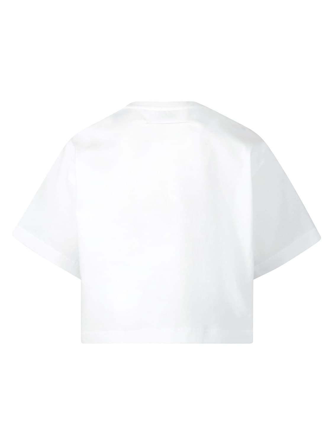 MM6 Maison Margiela Kids t-shirt White in White 6701545761-4.jpg | NICKIS.com