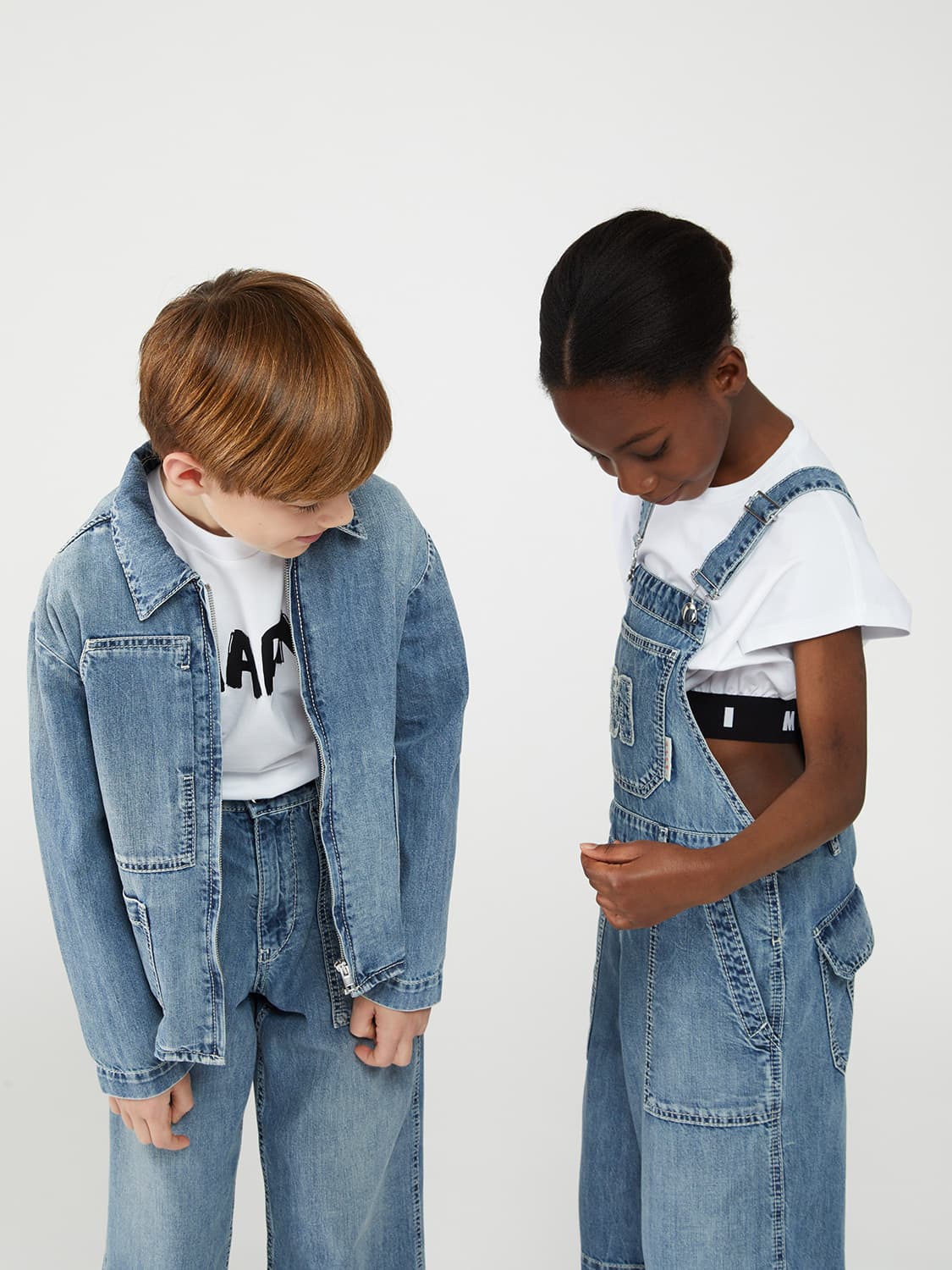 Marni Kids jeans Blue in Blue 6701849484-2.jpg | NICKIS.com