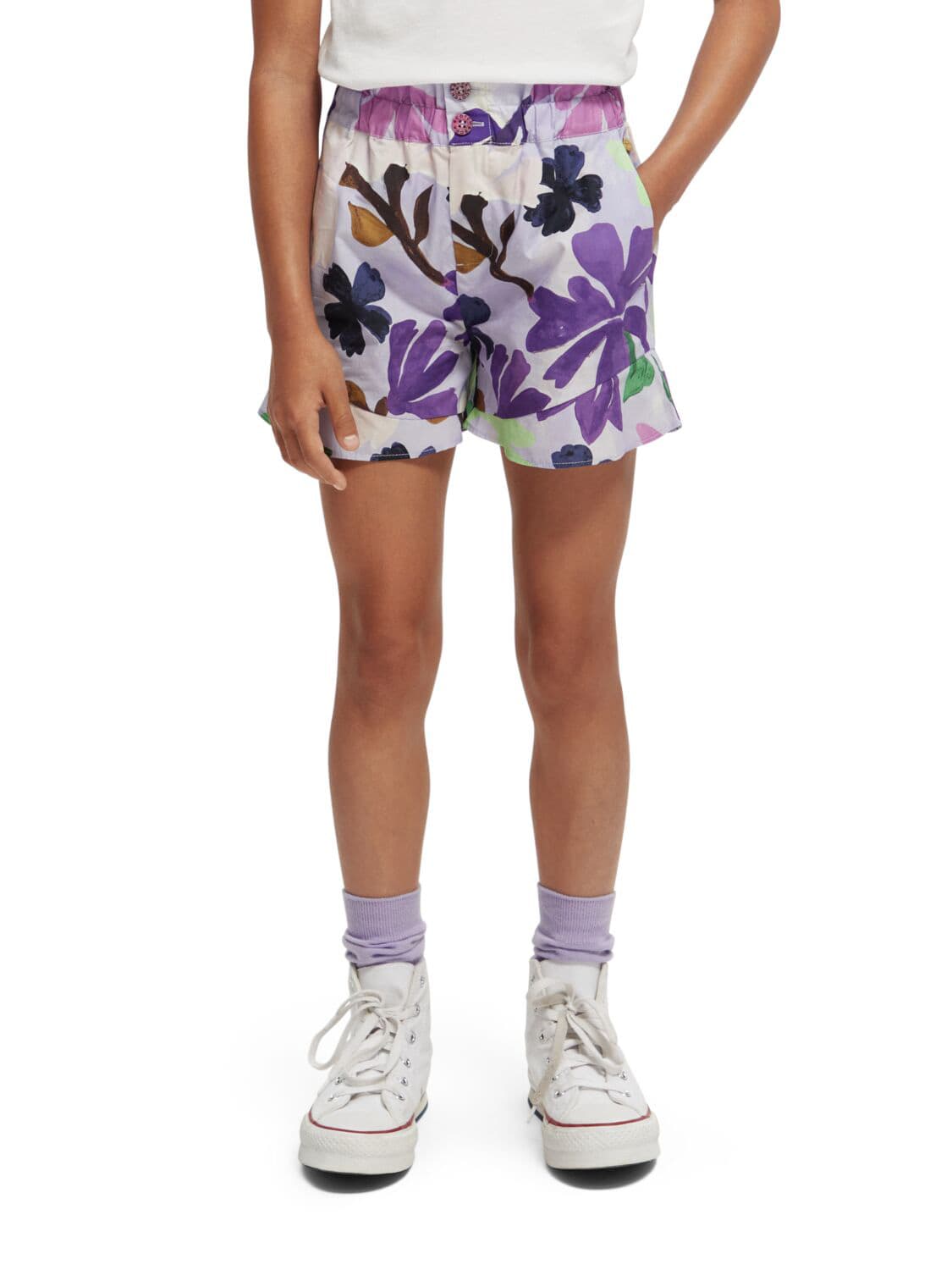 Scotch & Soda Kids Shorts Purple in Purple 6701924512-2.jpg | NICKIS.com