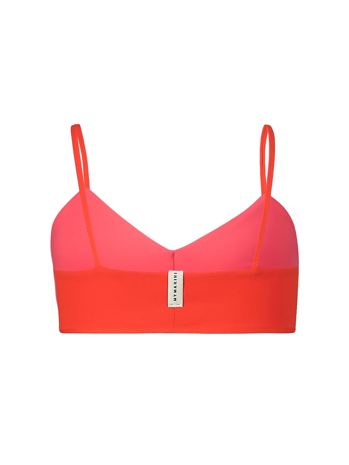 MYMARINI Kids bikini Sunny Bra Teens Uv 50+ Coral in Coral 6702058636-4.jpg | NICKIS.com