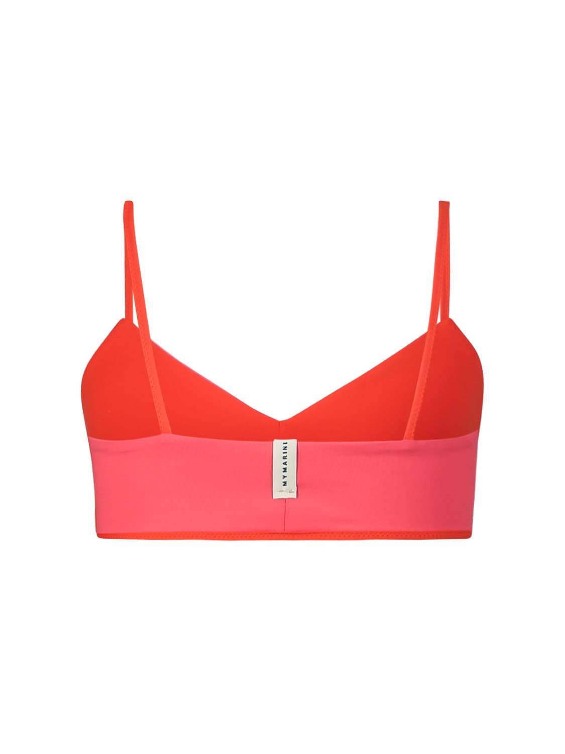 MYMARINI Kids bikini Sunny Bra Teens Uv 50+ Coral in Coral 6702058636-6.jpg | NICKIS.com