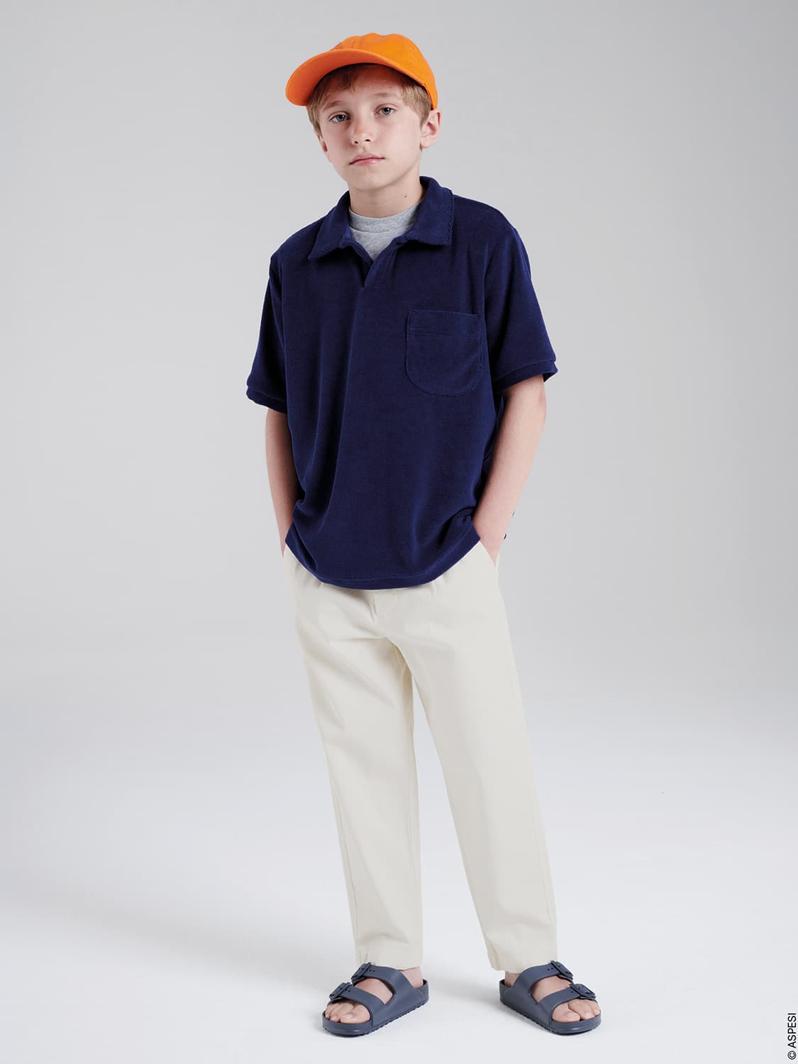 Aspesi Kids Polo Shirt  in  6702085692-2.jpg | NICKIS.com