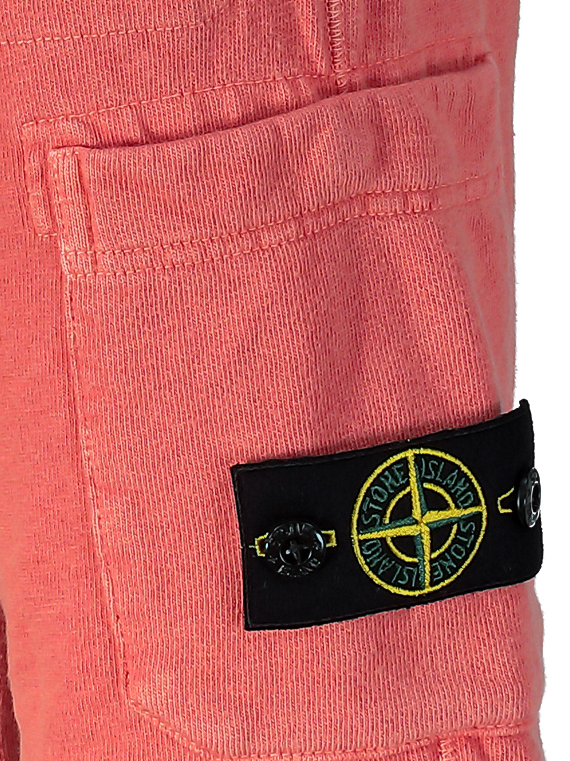 STONE ISLAND JUNIOR Kids Shorts Coral in Coral 6702162230-6.jpg | NICKIS.com