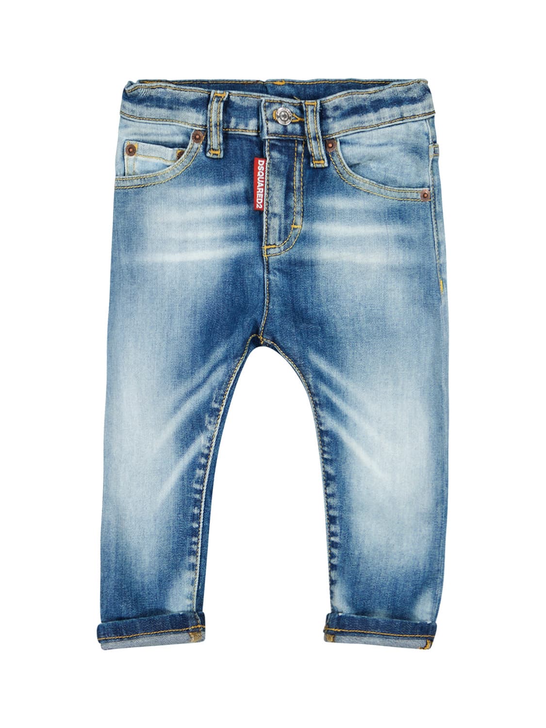 DSQUARED2 Kids jeans Blue in Blue 6702173401-4.jpg | NICKIS.com