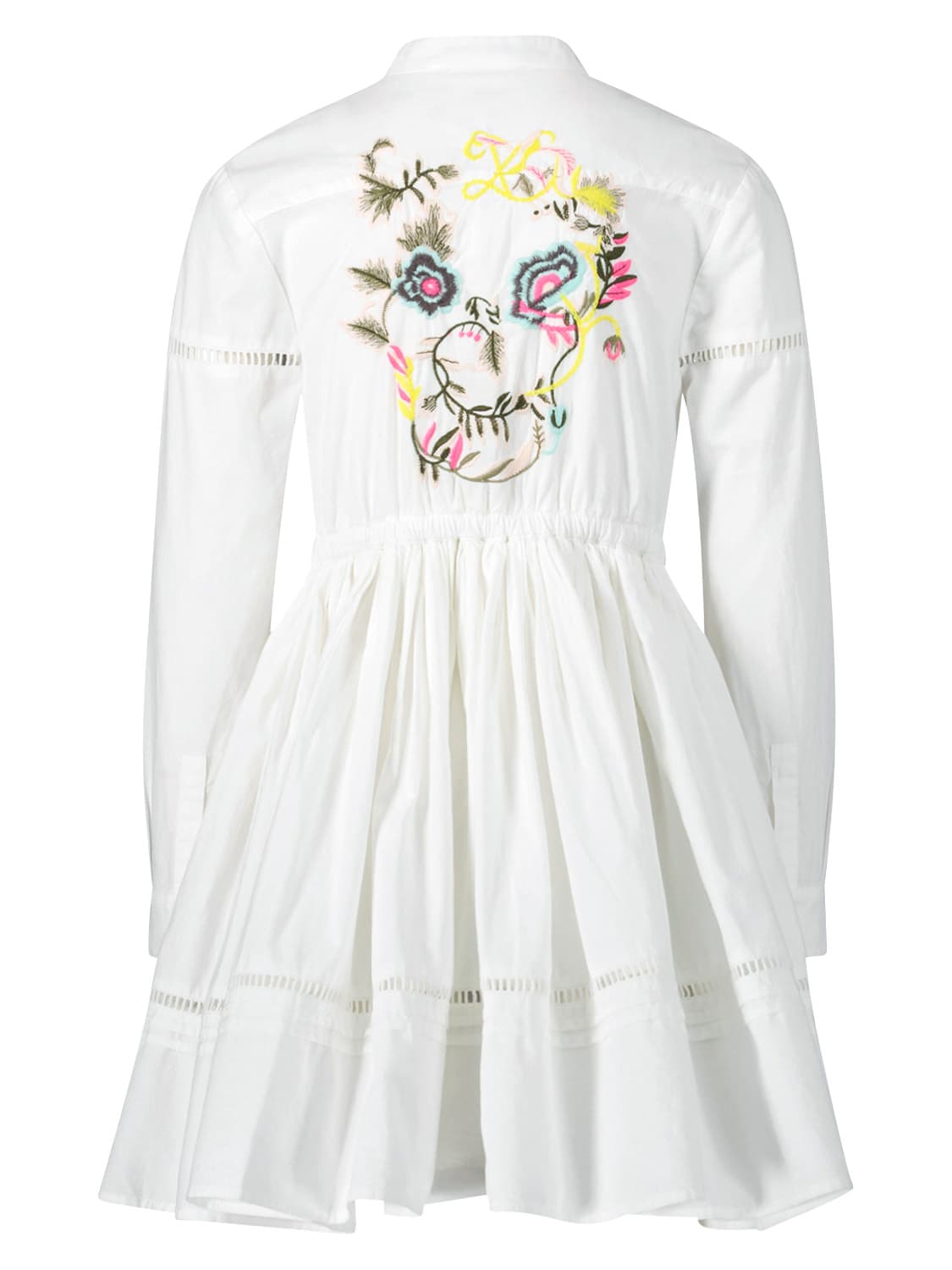 Zadig & Voltaire Kids dress White in White 6702231341-4.jpg | NICKIS.com