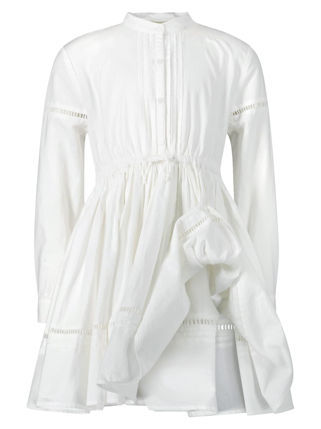 Zadig & Voltaire Kids dress White in White 6702231341-5.jpg | NICKIS.com