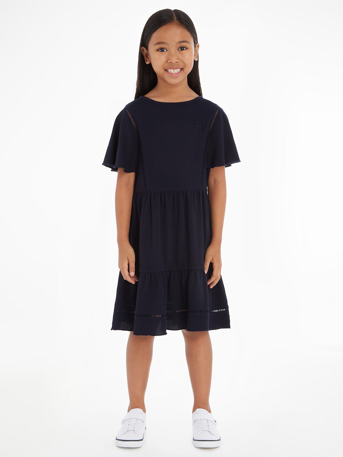 Tommy Hilfiger Kids dress Monogram Flutter  in  6702350759-2.jpg | NICKIS.com