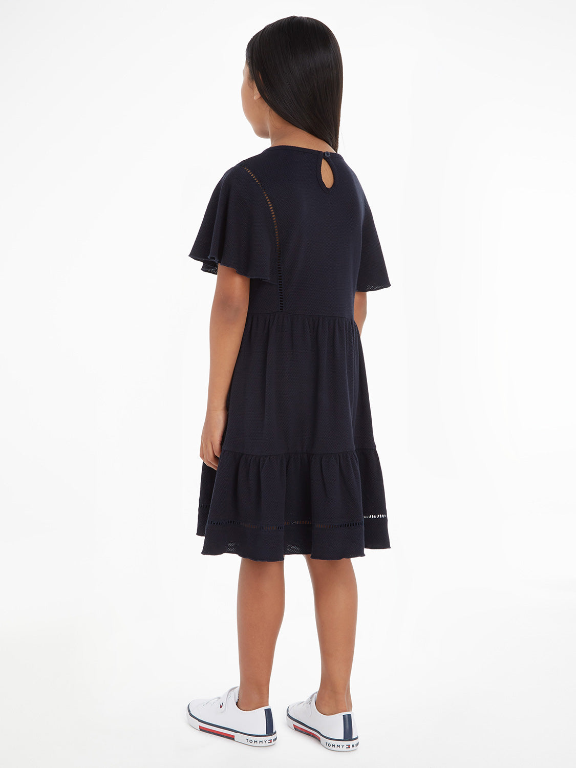 Tommy Hilfiger Kids dress Monogram Flutter  in  6702350759-3.jpg | NICKIS.com