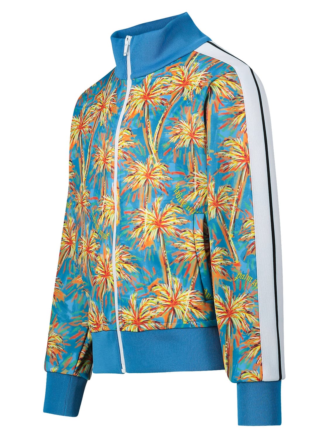 Palm Angels Kids jacket Blue in Blue 6702473988-4.jpg | NICKIS.com