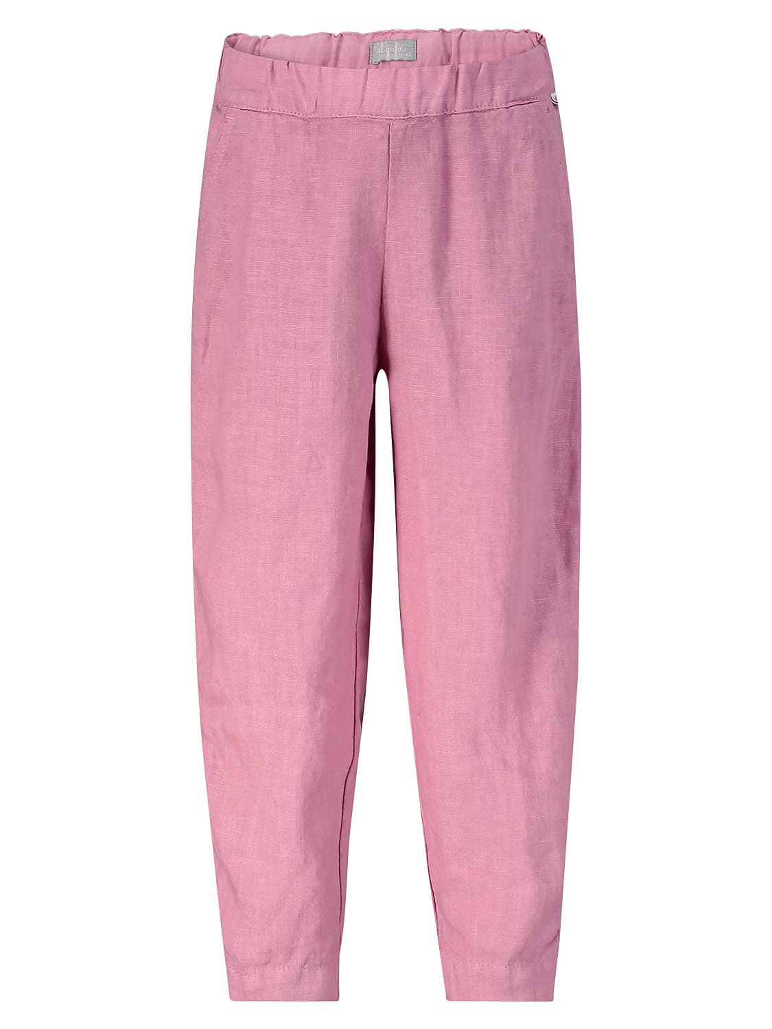 Il Gufo Kids pants Linen Fuchsia in Fuchsia 6702486393-1.jpg | NICKIS.com