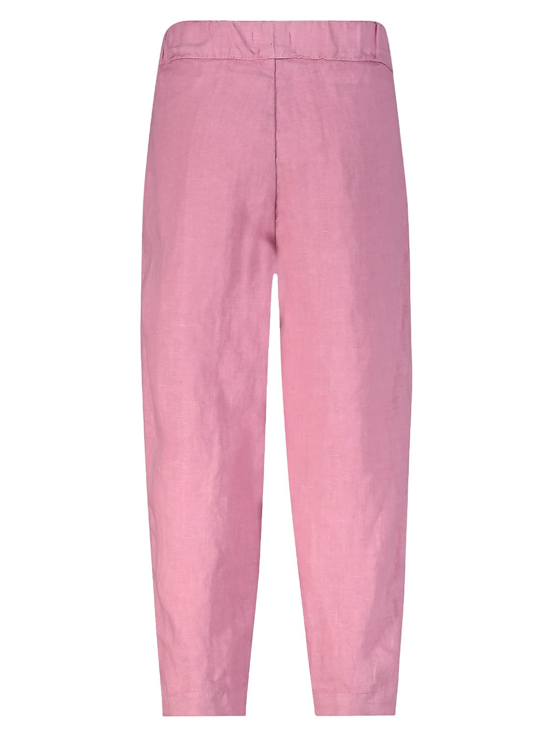 Il Gufo Kids pants Linen Fuchsia in Fuchsia 6702486393-4.jpg | NICKIS.com