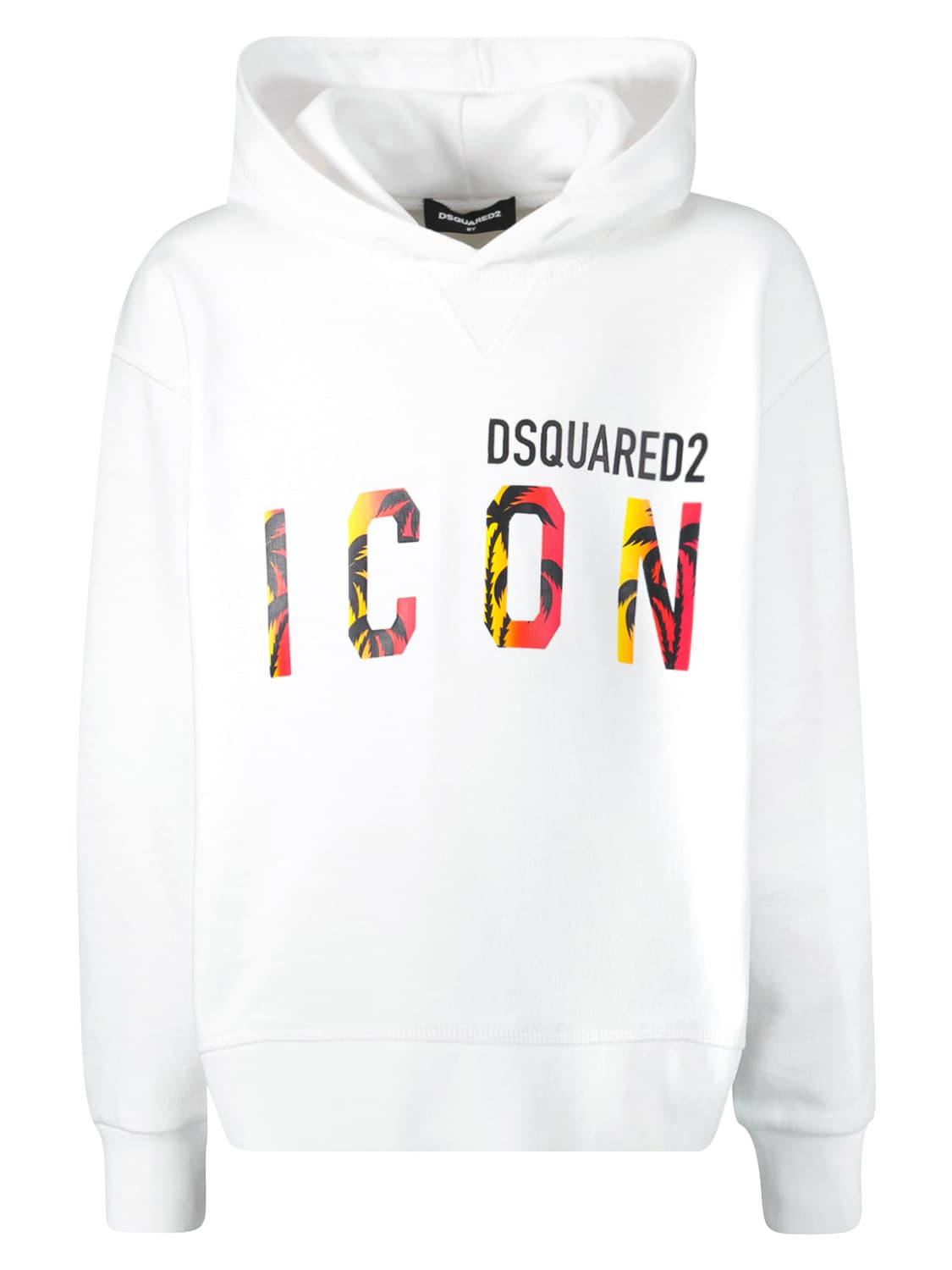 DSQUARED2 Kids hoodie White in White 6702581363-1.jpg | NICKIS.com