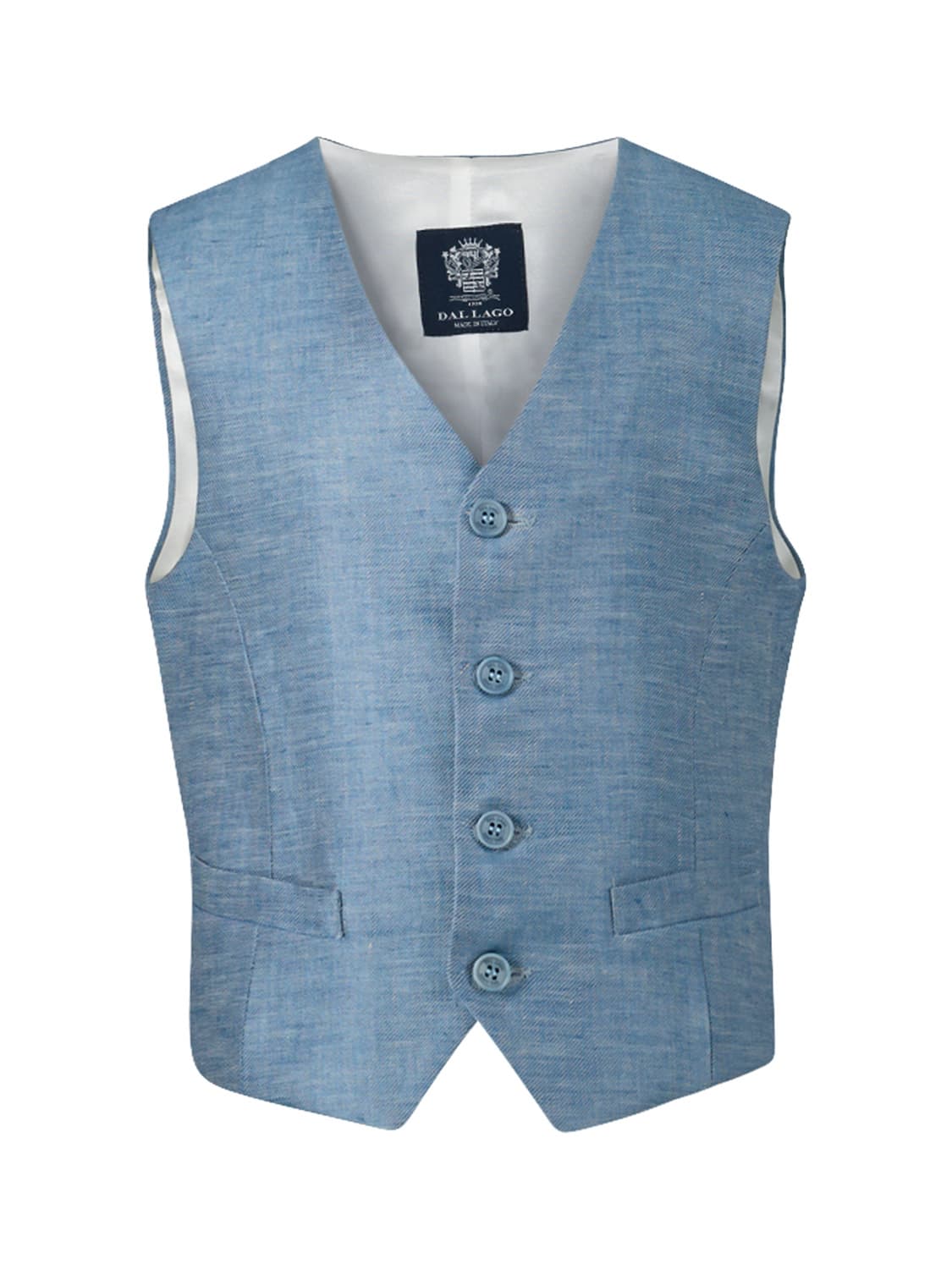 Dal Lago Kids Suit vest Claudio C Blue in Blue 6702671035-1.jpg | NICKIS.com