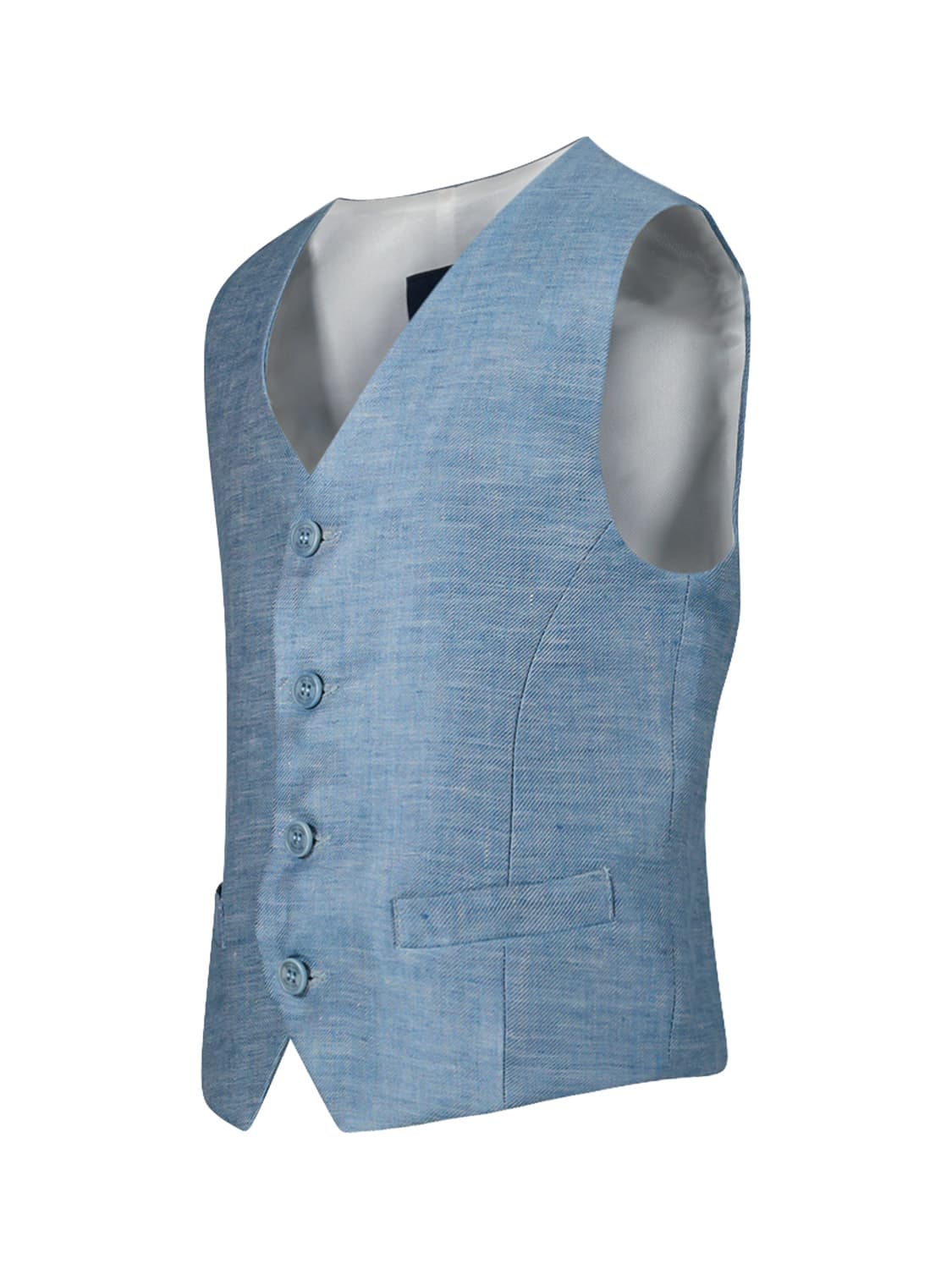 Dal Lago Kids Suit vest Claudio C Blue in Blue 6702671035-4.jpg | NICKIS.com